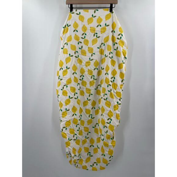 HANNA ANDERSSON HOME Crib Fitted Sheet Lemons Hanna Home Baby Infant Nursery - Picture 3 of 12